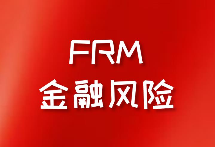 FRM金融风险分类有什么？