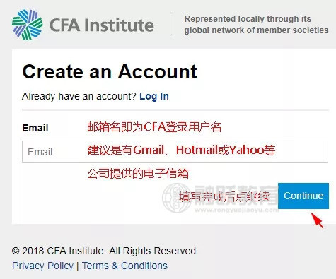 CFA注册流程