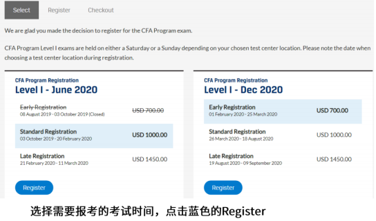 CFA官網(wǎng)報(bào)名注冊(cè)