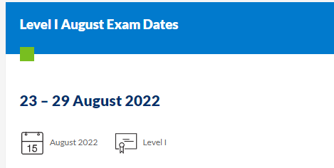 CFA,2022年8月CFA一級(jí)考試報(bào)名條件