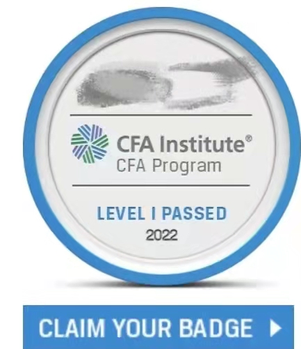 CFA徽章申请