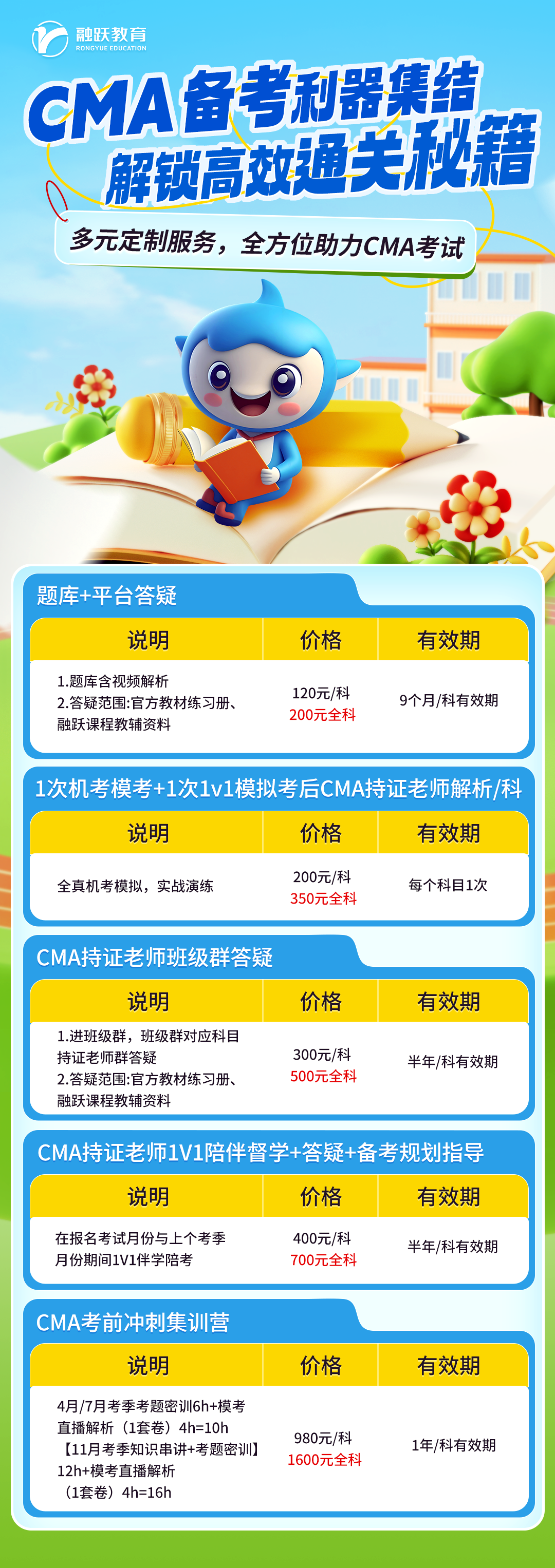 融跃CMA助力课程