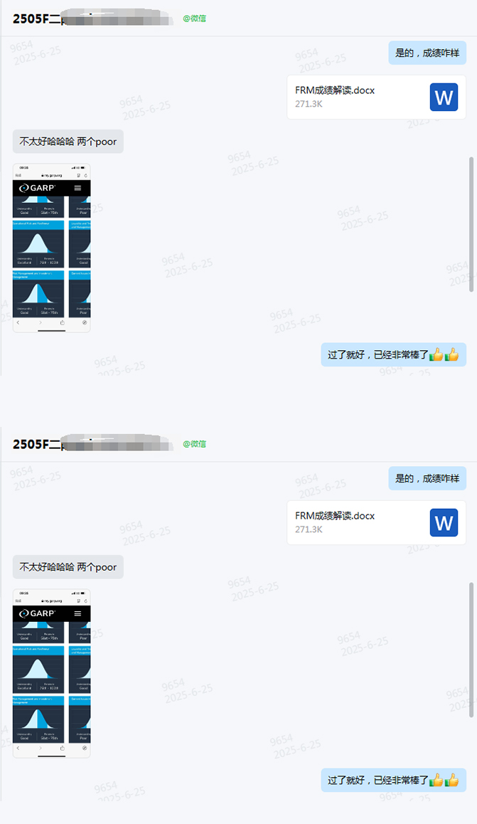 FRM考试通过